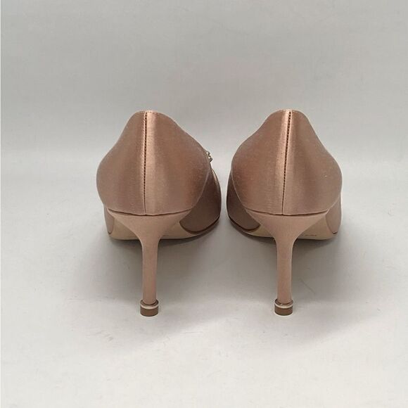 Manolo Blahnik Hangisi 70 Embellished Satin Pumps size 36.5 - Picture 5 of 13